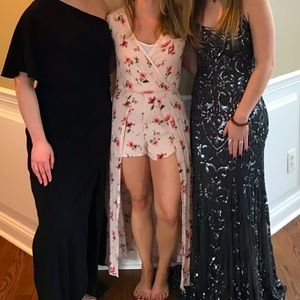 Spring Floral Romper Dress